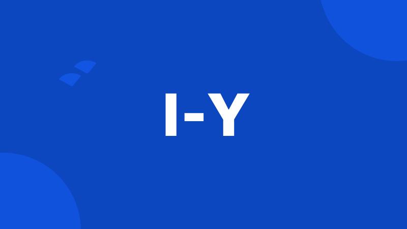 I-Y