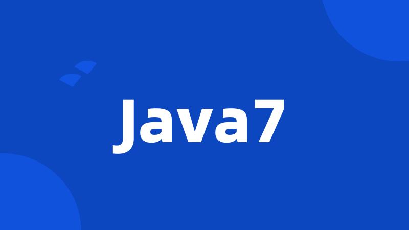 Java7