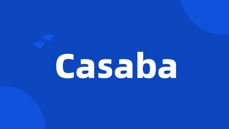 Casaba