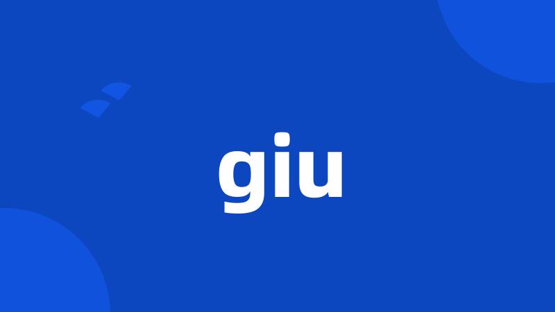 giu