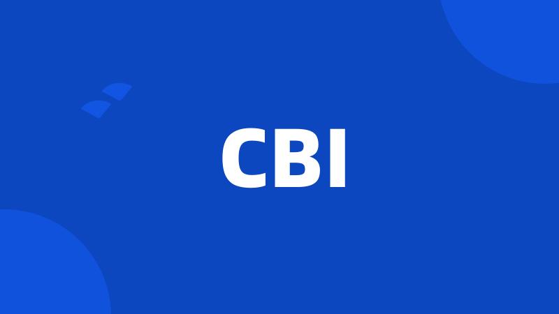 CBI