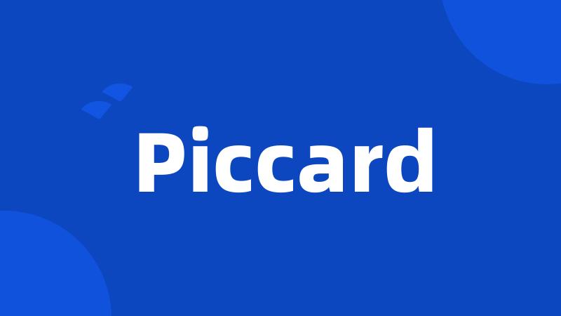 Piccard
