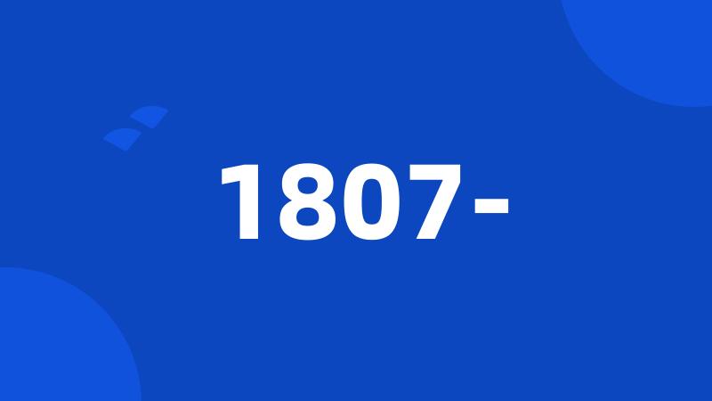 1807-