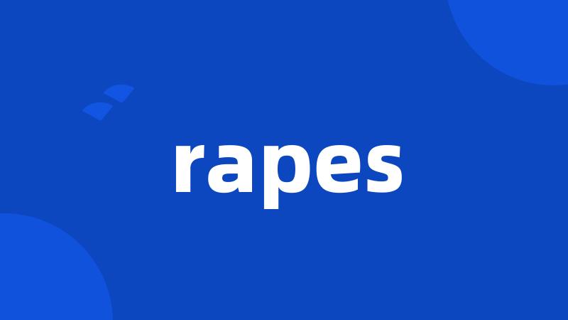 rapes