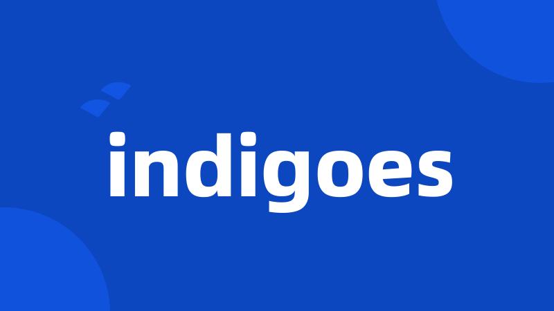 indigoes