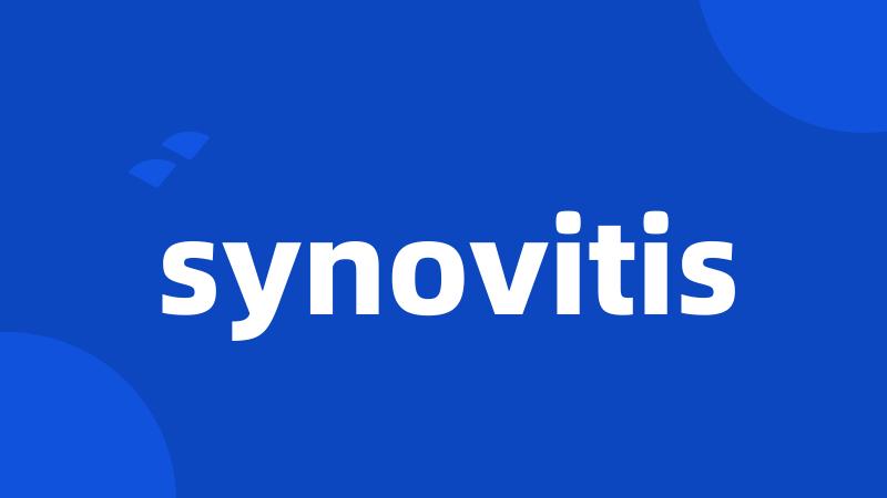 synovitis
