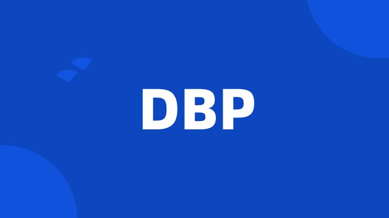 DBP