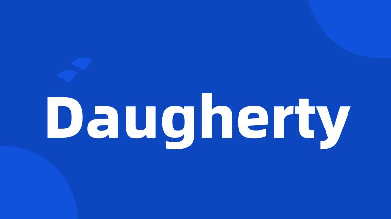 Daugherty