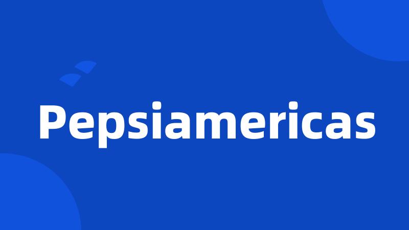 Pepsiamericas