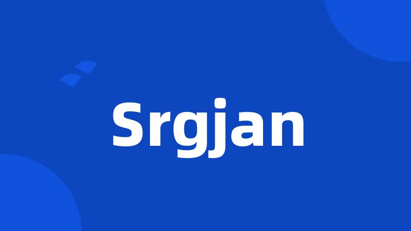 Srgjan