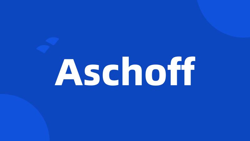 Aschoff