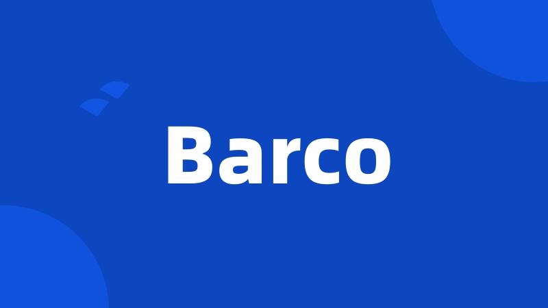 Barco