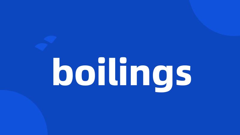 boilings