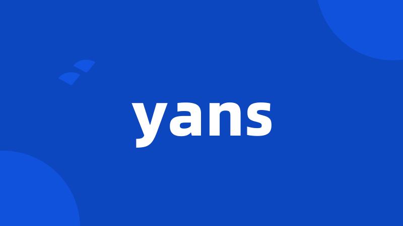 yans