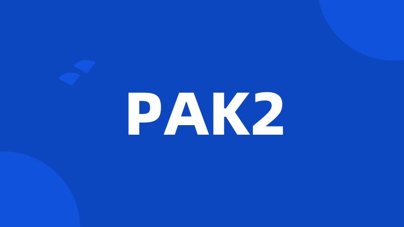 PAK2