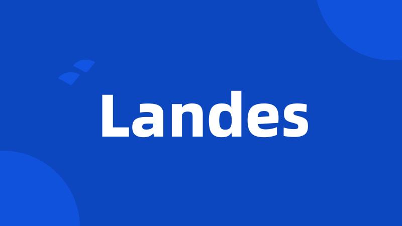 Landes