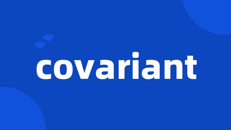 covariant