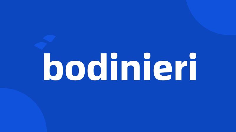 bodinieri