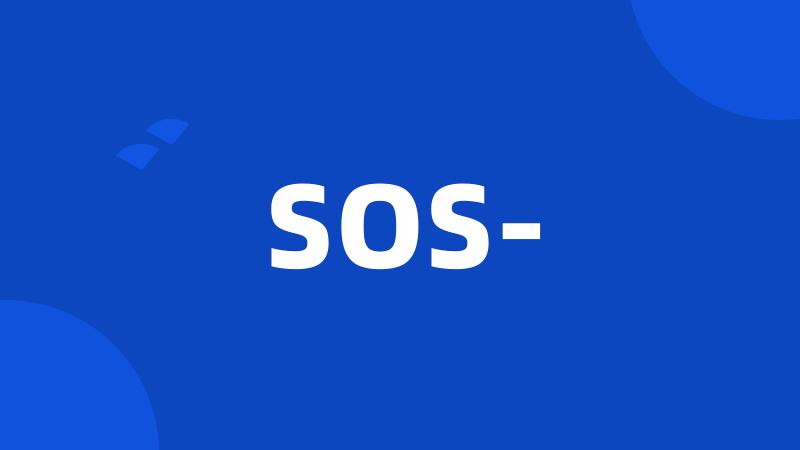 SOS-