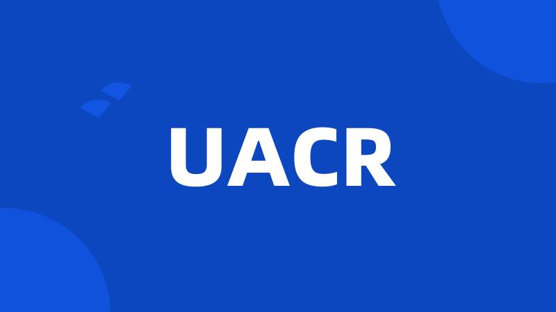 UACR