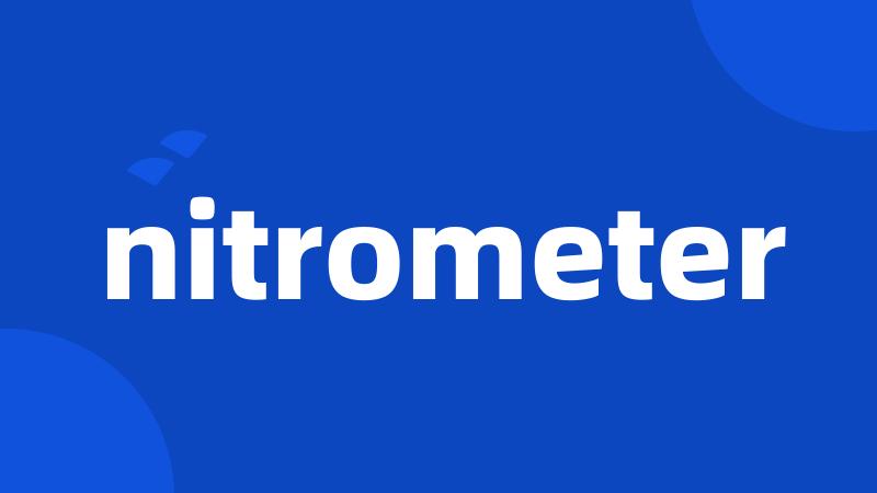 nitrometer