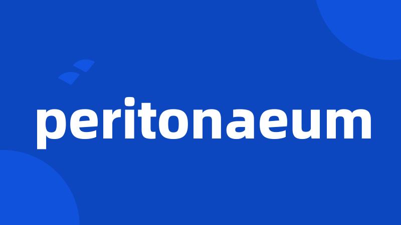 peritonaeum