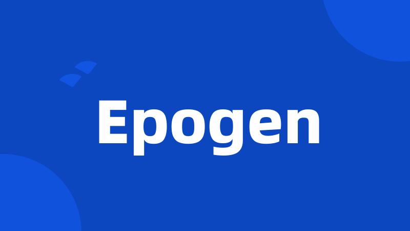 Epogen