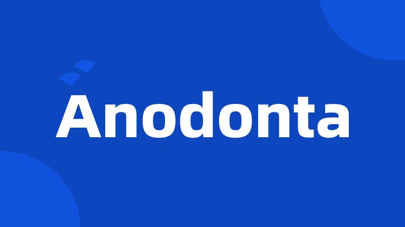 Anodonta