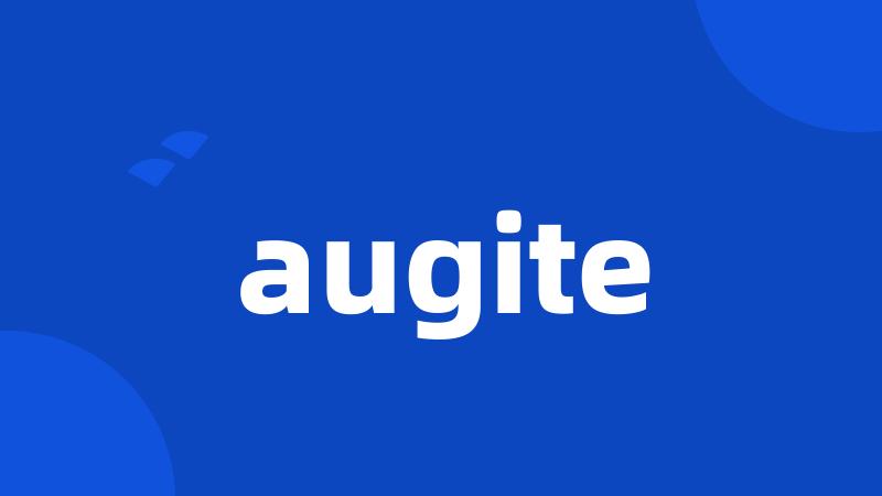 augite