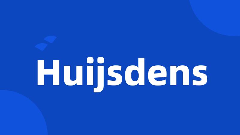 Huijsdens