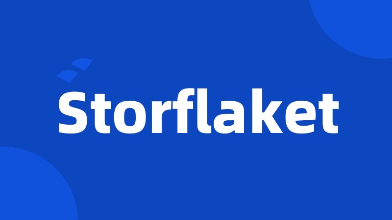 Storflaket