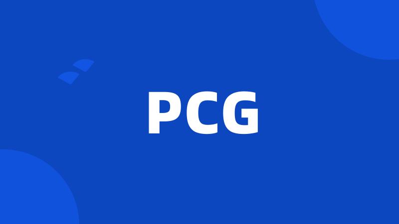 PCG