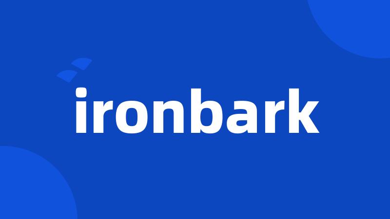 ironbark