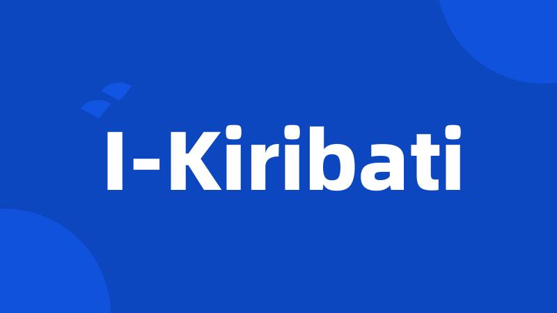 I-Kiribati