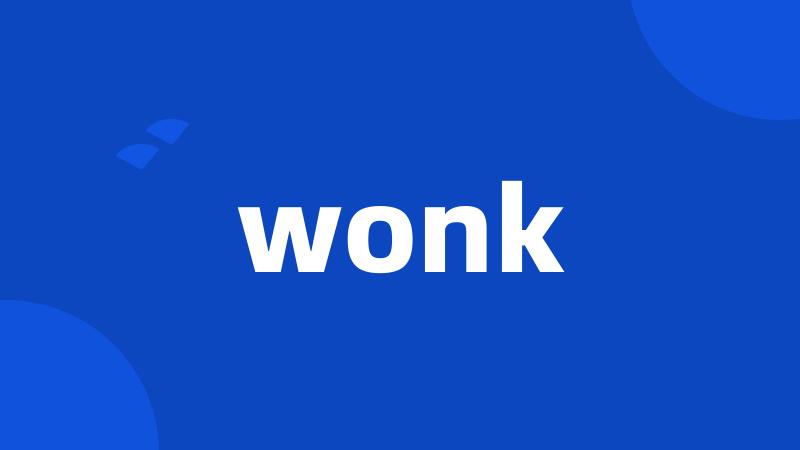 wonk