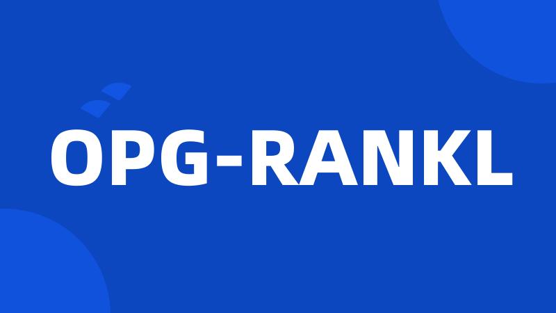 OPG-RANKL