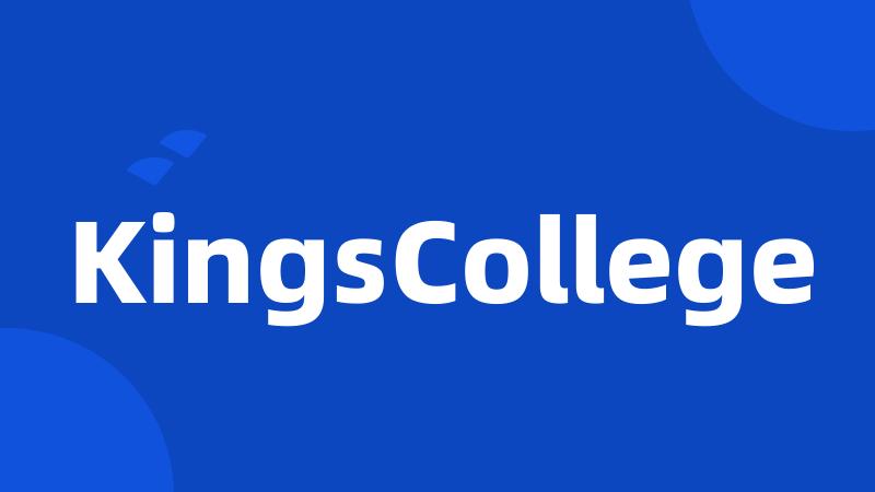 KingsCollege