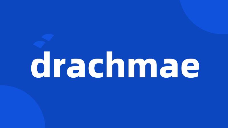 drachmae