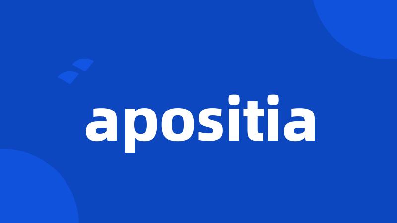 apositia