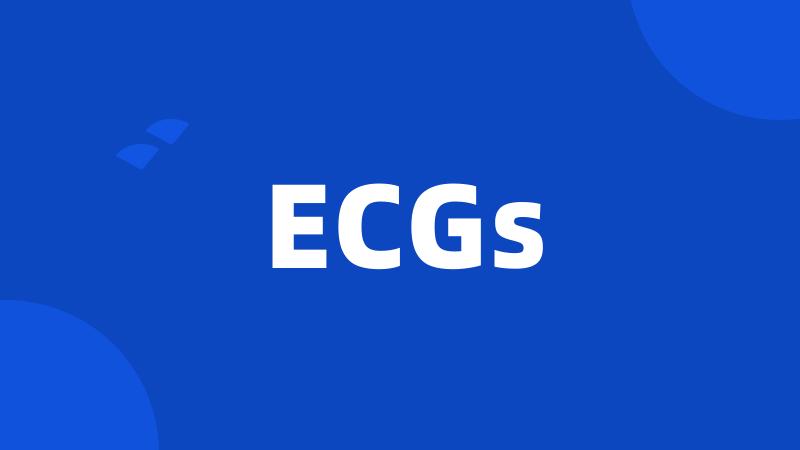 ECGs