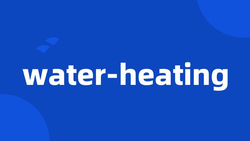 water-heating