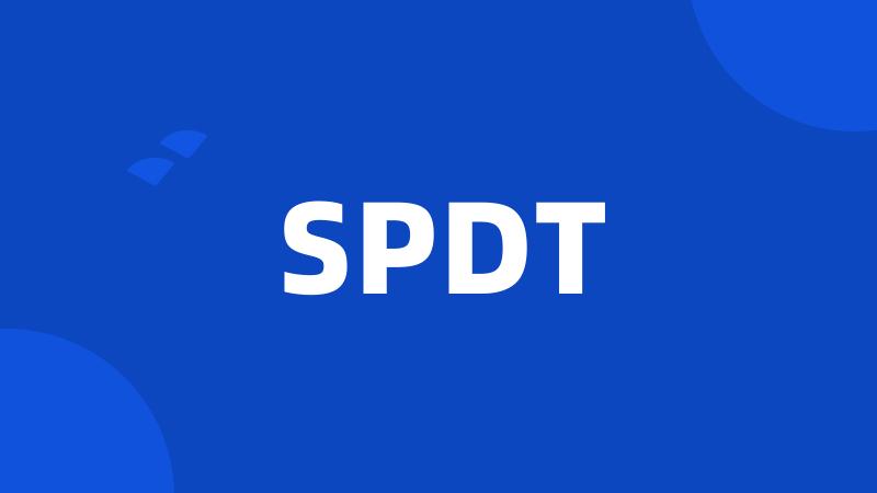 SPDT