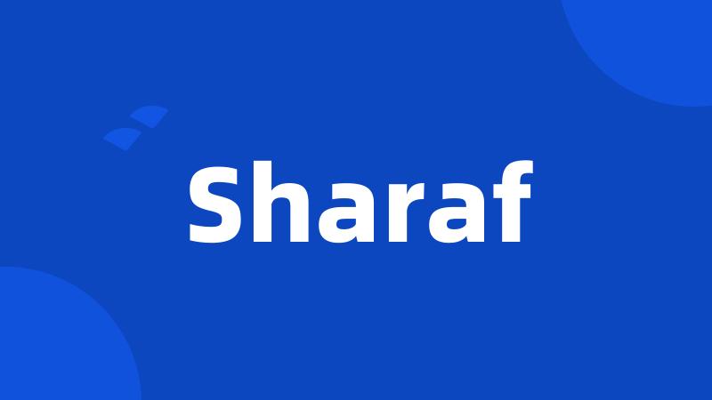 Sharaf