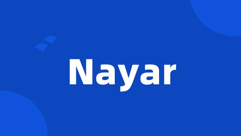 Nayar