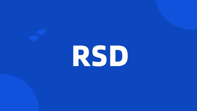 RSD