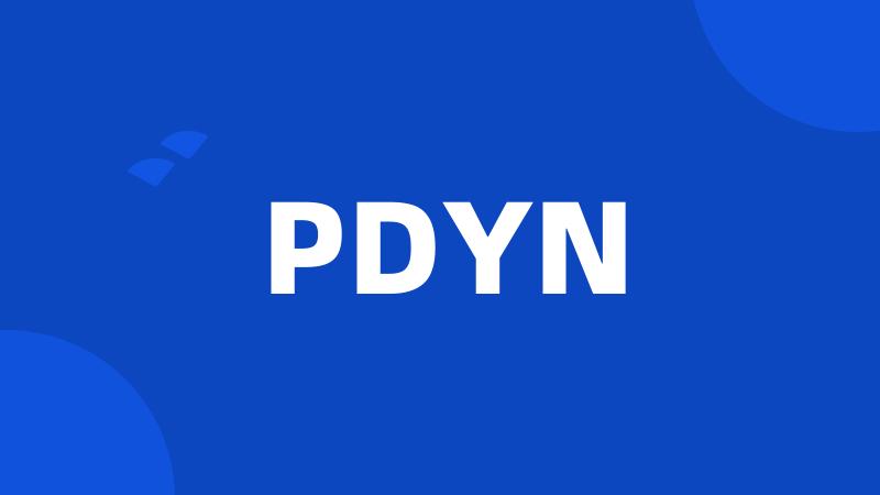 PDYN