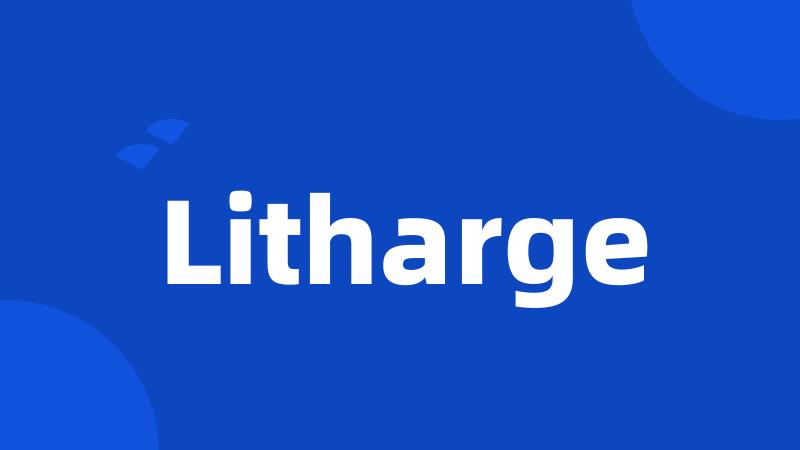 Litharge