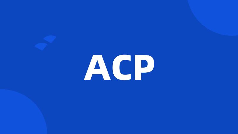 ACP