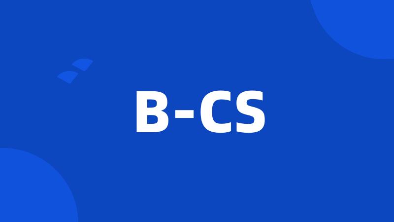 B-CS