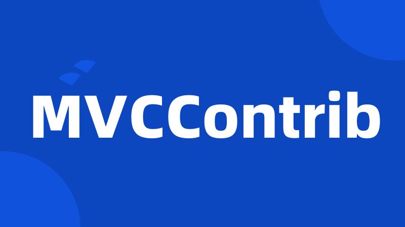 MVCContrib